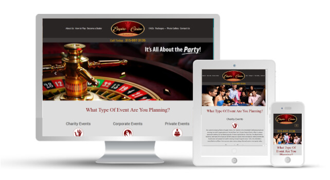 Casino Website Design 