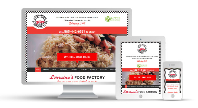 Website Design for Catering Business