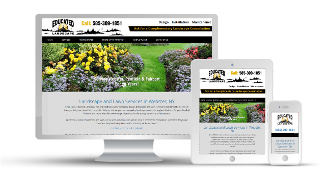 Website Design For Landscaping Business